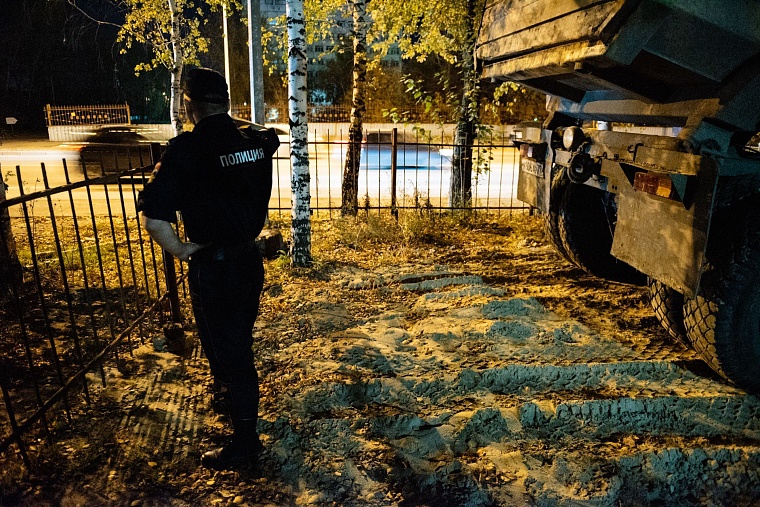 В погоне за полицией