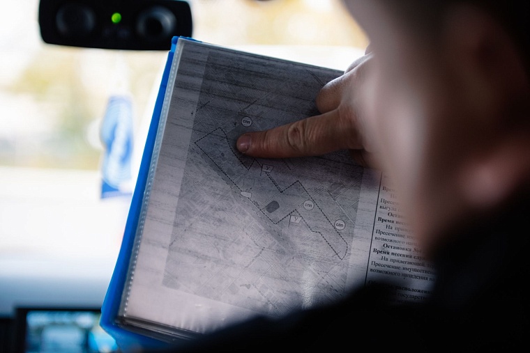 В погоне за полицией