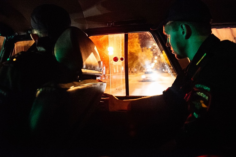 В погоне за полицией