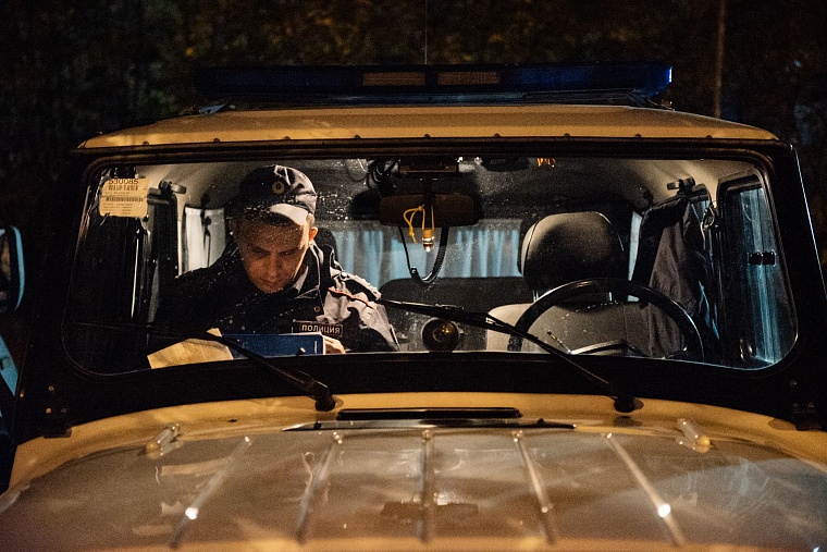 В погоне за полицией