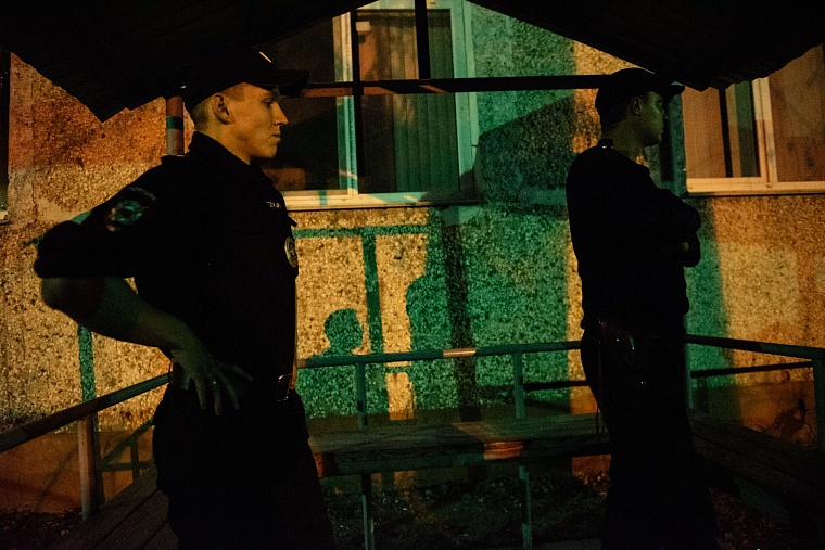 В погоне за полицией