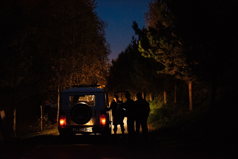 В погоне за полицией