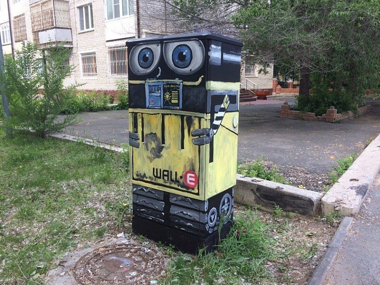 Тюмень в рисунках уличных художников