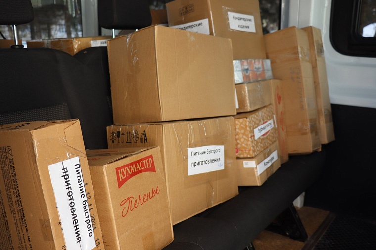 Тюменцы отправляют гумпомощь жителям Курской области