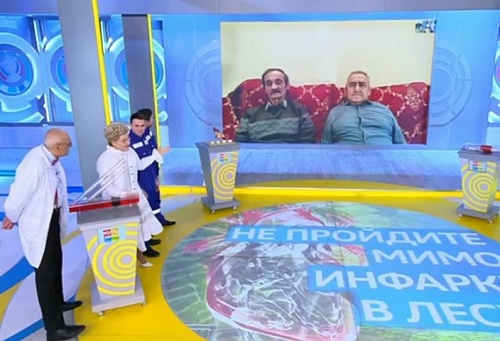 Врачи тюменской скорой попали на программу Елены Малышевой "Жить здорово!"