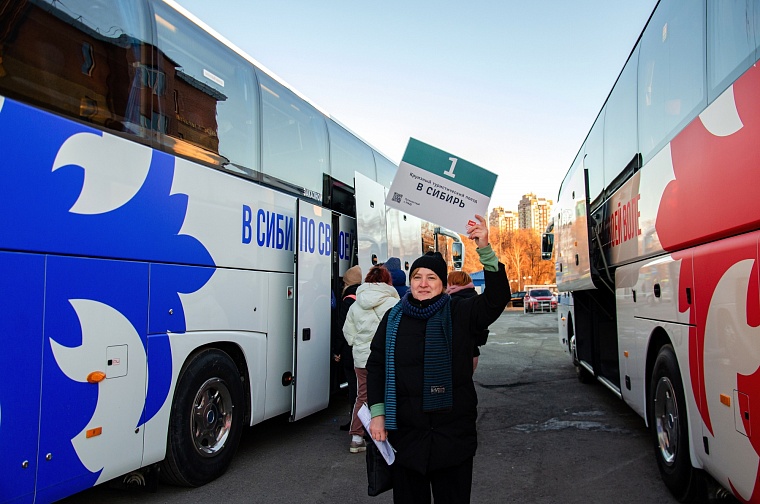 В Тюмень приехал туристический поезд из Москвы