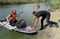 Тюменцы провели свой "ЭкоДень" на озере Алебашево