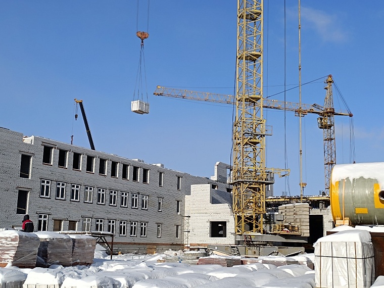 В микрорайоне Мелиораторов школу сдадут до конца 2024 года