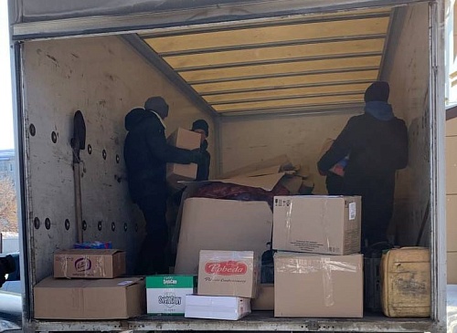 Школьники Заводоуковска поздравили бойцов с Днем защитника Отечества