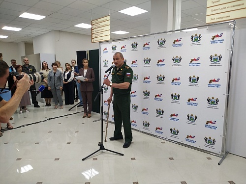 Герой России Рустам Сайфуллин: Мы сейчас за спинами ребят, которые на фронте!