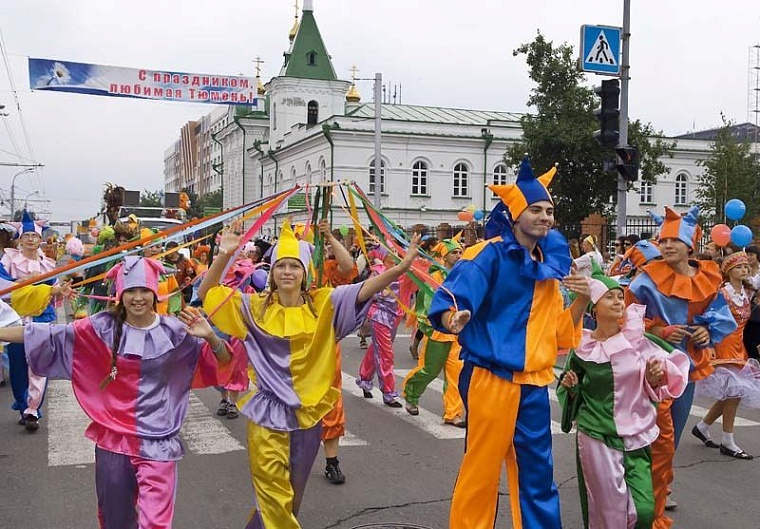 Тюмень отметит день города за 7 млн рублей
