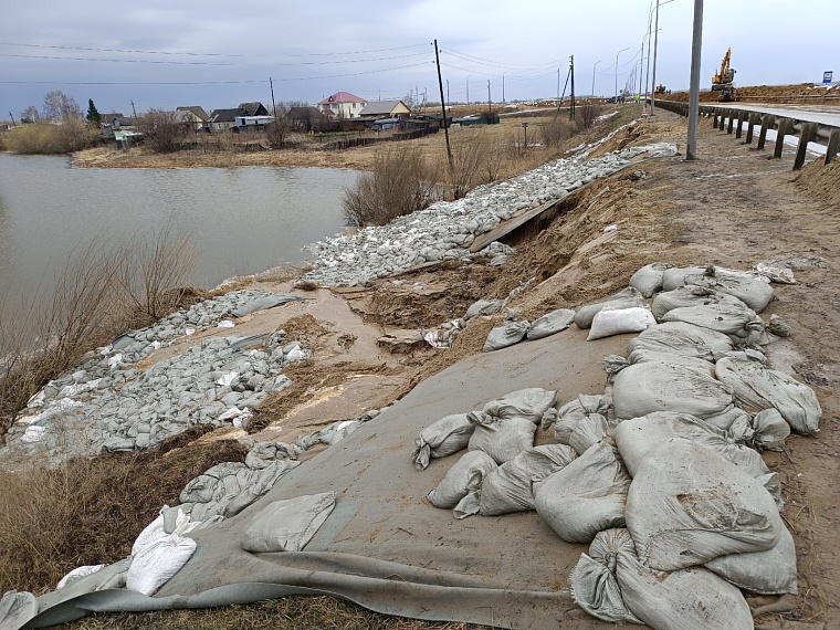 Региональные власти сообщили оперативные данные о подъеме реки Ишим