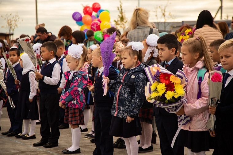 В Тюменской области 1 сентября за парты сядут 26,5 тысячи первоклашек