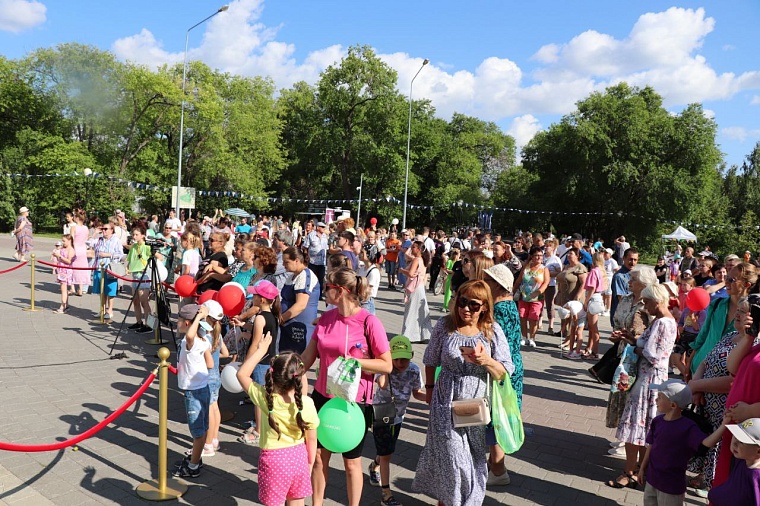 В День города тюменцы поставили необычный рекорд