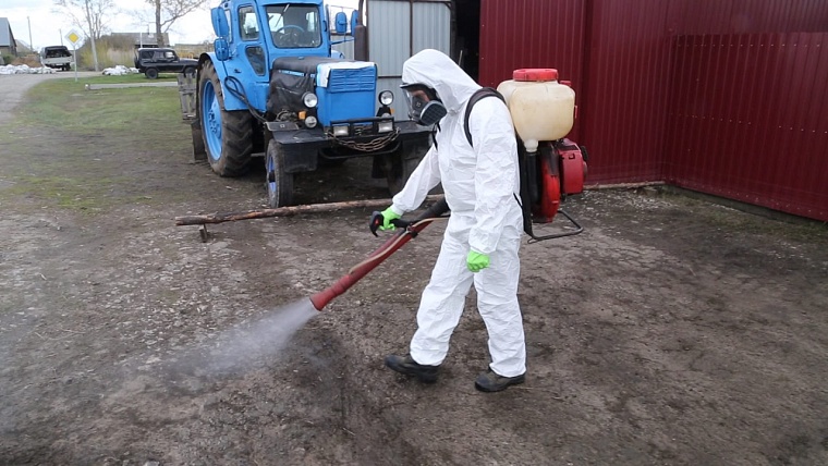 В Тюменской области продолжается дезинфекция территорий, пострадавших от паводка