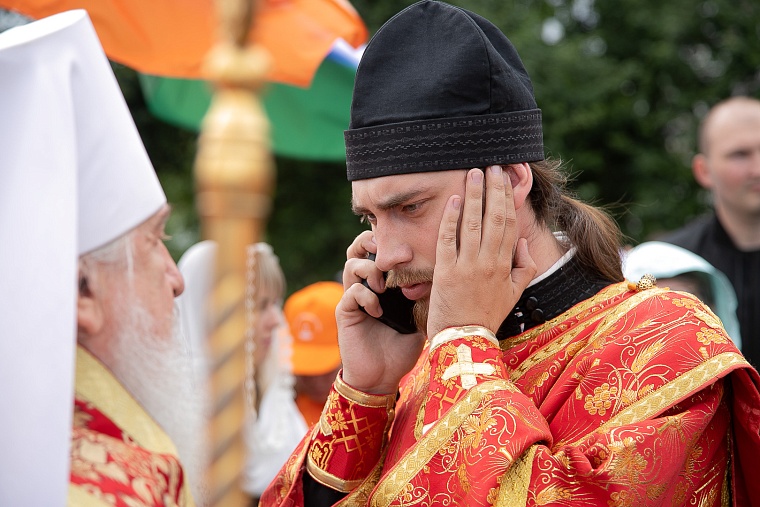 В Тюмень прибыл ковчег с мощами великомученика Георгия Победоносца