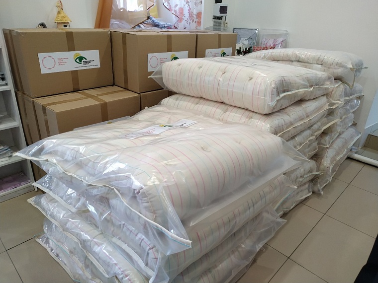 Тюменские инвалиды по зрению отправили первую партию гуманитарной помощи на Донбасс