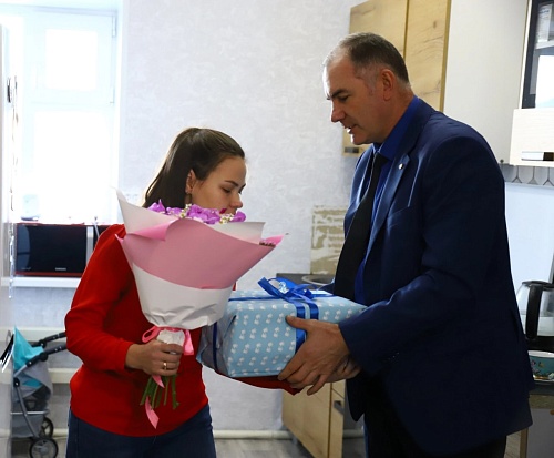 В семье мобилизованного из Голышманово родился сын Егор