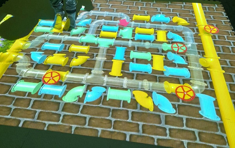 В тюменском реабилитационном центре «Родник» появился интерактивный пол