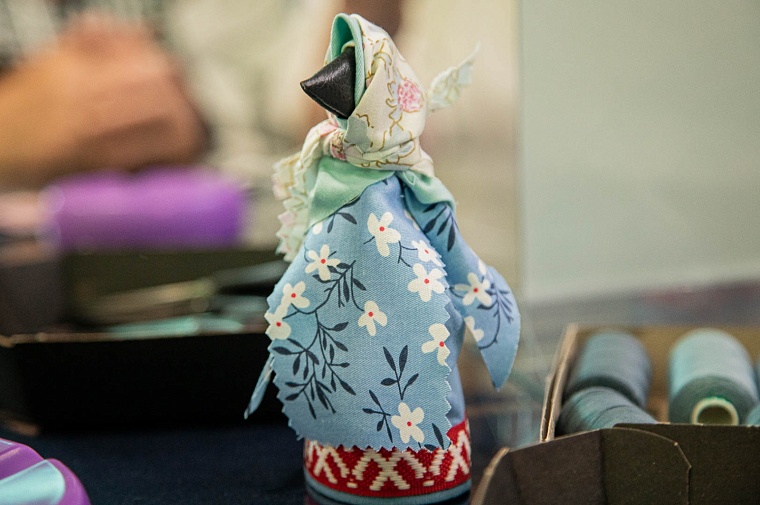 Уватский район приехал в Тюмень с чумом, нефтью и маскотами