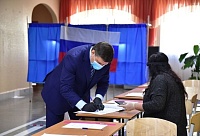 Иван Квитка проголосовал по поправкам в Конституцию в Тюмени
