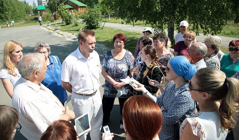 Тюменские парки и скверы благоустраивают разумно