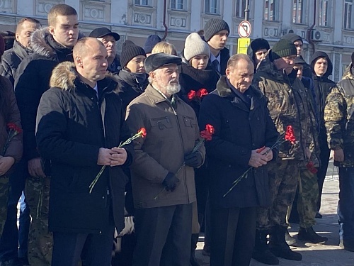 В Тюмени состоялся митинг памяти легендарного разведчика Николая Кузнецова