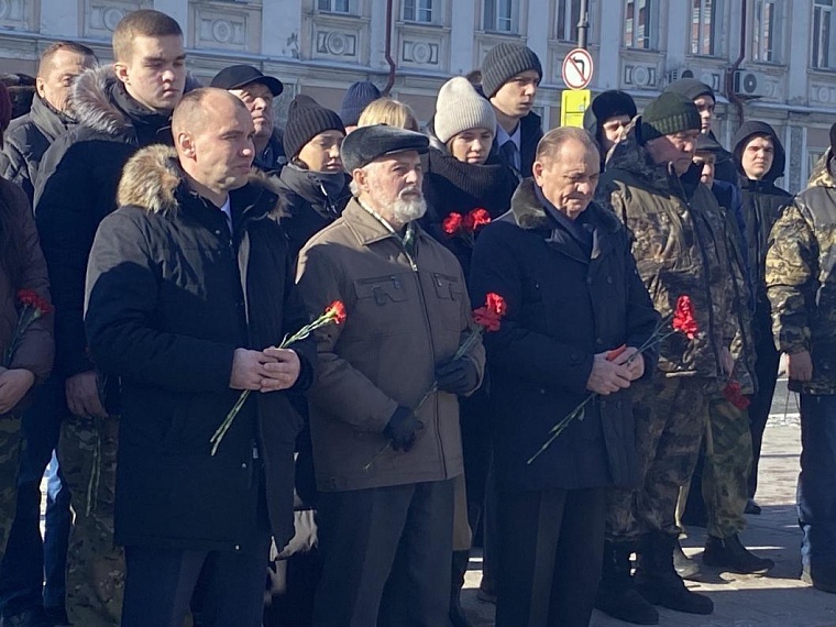 В Тюмени состоялся митинг памяти легендарного разведчика Николая Кузнецова
