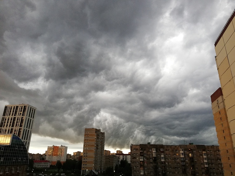 В Тюменской области ночью прогнозируют сильные дожди