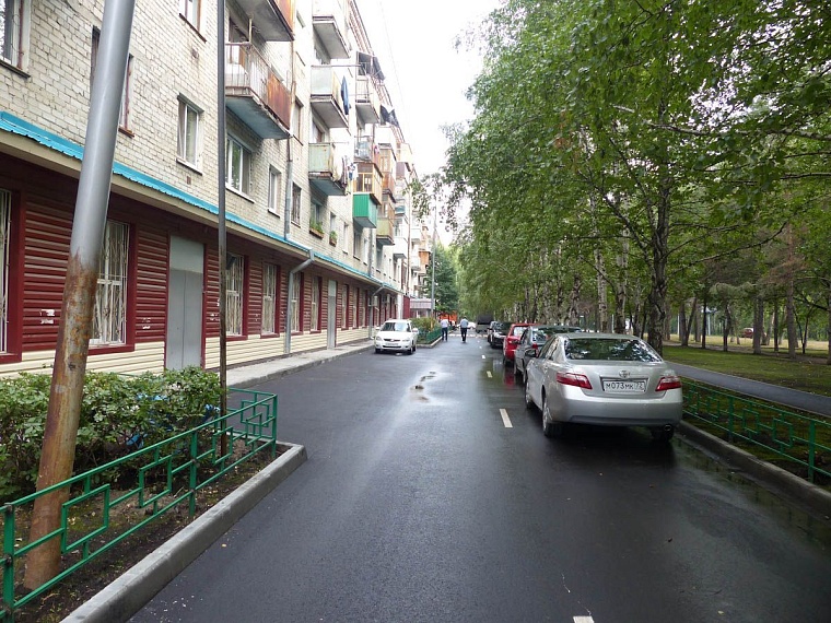 В Тюмени массово ремонтируют дворы