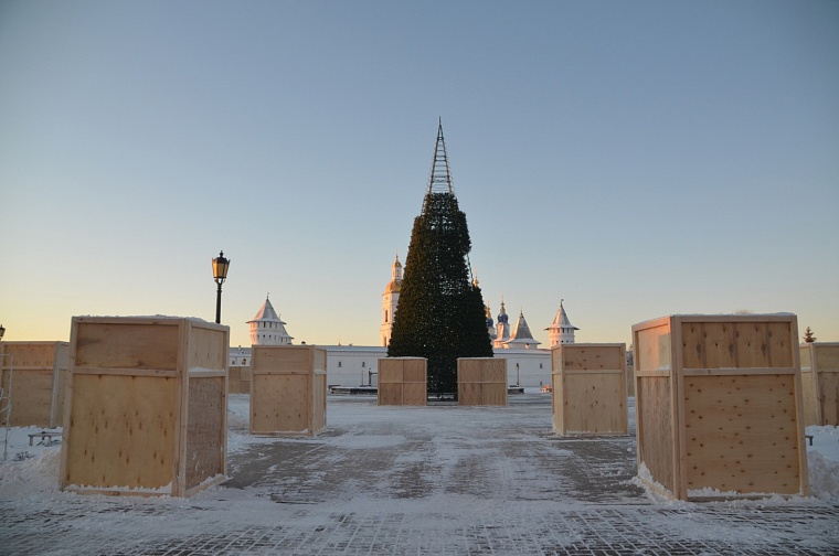 В Тобольске отказались от ледового городка на Новый год в пользу снежного