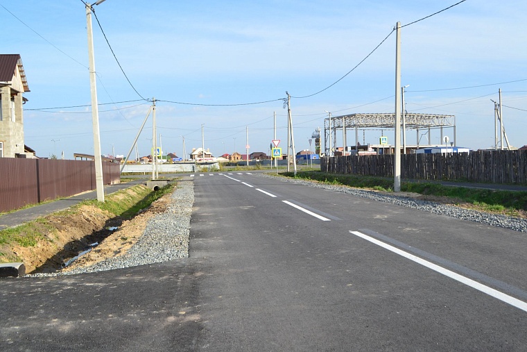 Жители тюменских Березняков прощаются с бездорожьем