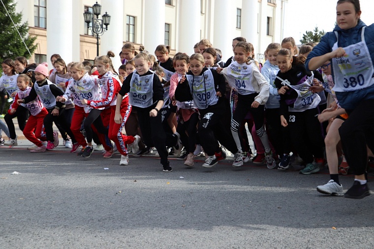 На «Кросс наций» вышли около 7 тысяч тюменцев