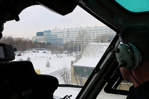 Тюменская ОКБ-2 приняла у себя первый вертолет Медицины катастроф
