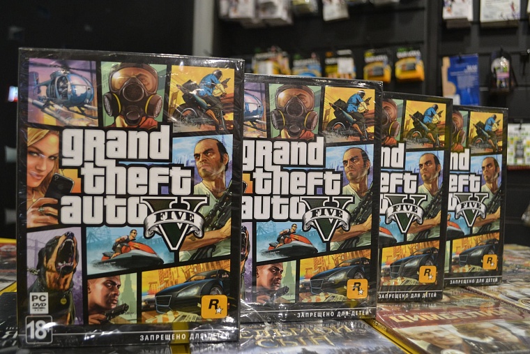Релиз GTA V в Тюмени вызвал ажиотаж