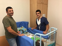 Тюменские врачи надеются поставить на ноги малыша с врожденной патологией спинного мозга