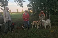Волонтерский отряд "Белой совы" усилили кинологами с поисковыми собаками