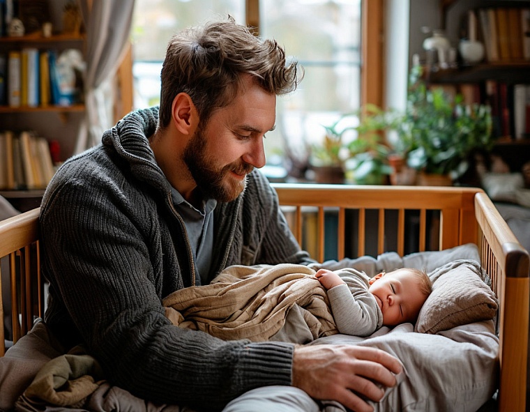 Папа в декрете: тюменские мужчины следуют общероссийскому тренду