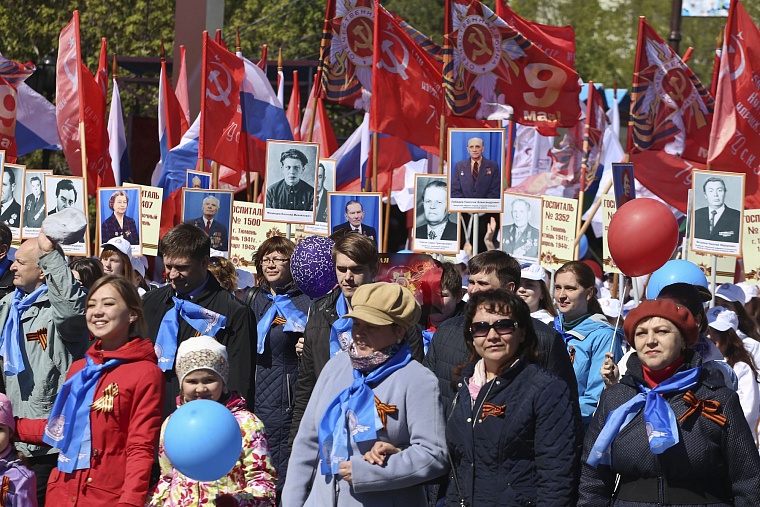 «Бессмертный полк» пополнился «Бессмертным батальоном»