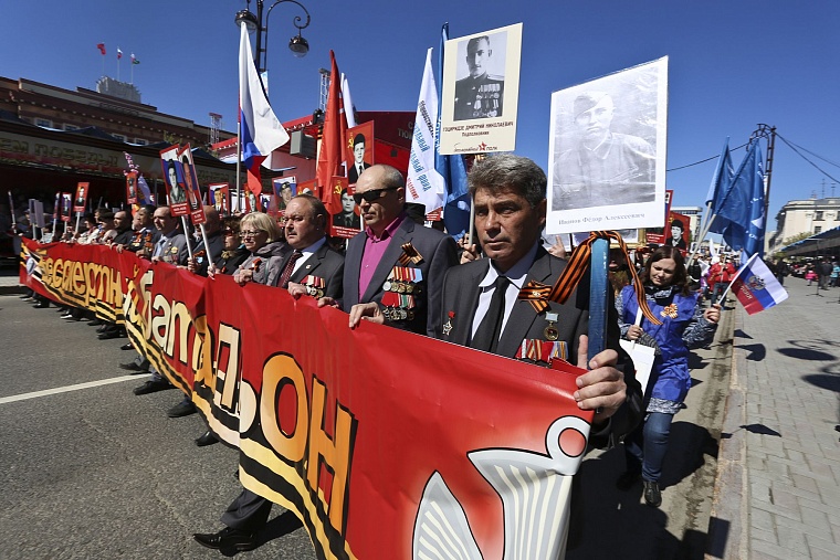 «Бессмертный полк» пополнился «Бессмертным батальоном»