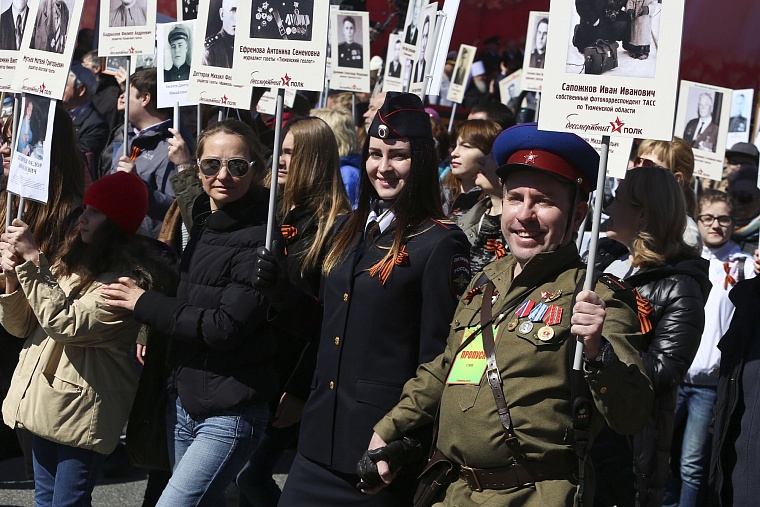 «Бессмертный полк» пополнился «Бессмертным батальоном»
