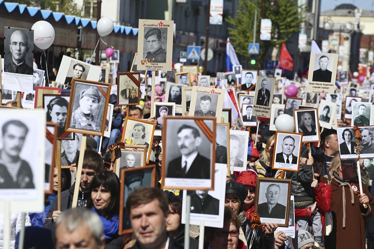 «Бессмертный полк» пополнился «Бессмертным батальоном»
