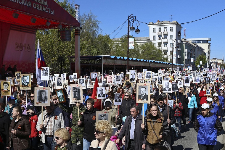 «Бессмертный полк» пополнился «Бессмертным батальоном»