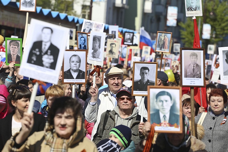 «Бессмертный полк» пополнился «Бессмертным батальоном»