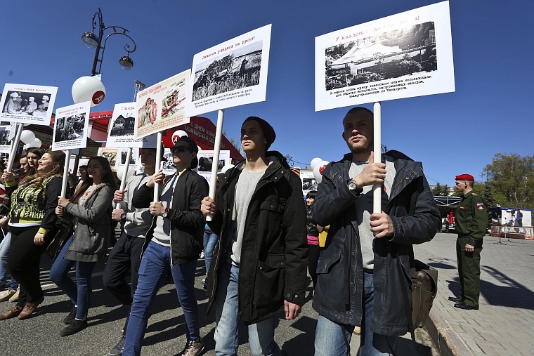 «Бессмертный полк» пополнился «Бессмертным батальоном»