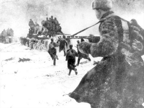 19 ноября 1942 года. Наступление советских войск под Сталинградом
