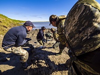 На Ямале нашли останки мамонта с сохранившимися мягкими тканями