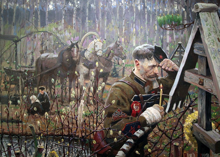 От Пересвета до Николая II: история страны в картинах Павла Рыженко