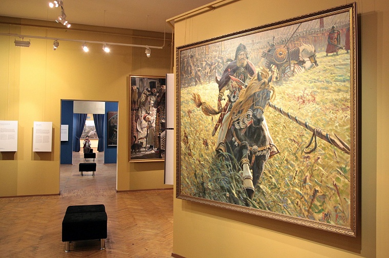 От Пересвета до Николая II: история страны в картинах Павла Рыженко