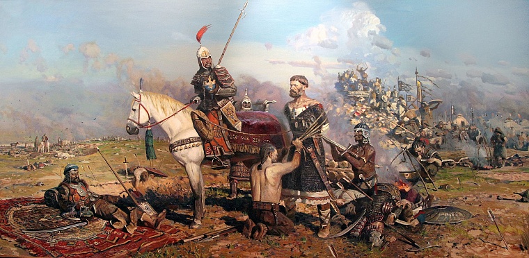 От Пересвета до Николая II: история страны в картинах Павла Рыженко